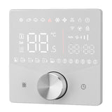 Smart Digital Thermostat LCD Color Display Precise Control Intelligent Temperature Controller White