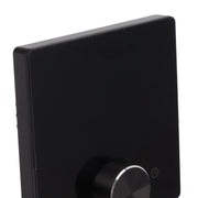 Smart Thermostat Knob Design LCD Color Display Panel Digital Thermostat for Sauna Room Underfloor Heating System Black
