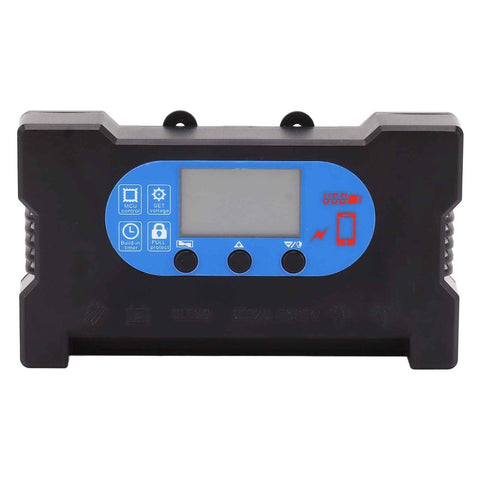 5V Solar Charge Controller Solar Panel Charge Controller with Fast Charging Dual USB Type C Port 30A In Australia - Darrahopens