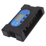 5V Solar Charge Controller Solar Panel Charge Controller with Fast Charging Dual USB Type C Port 30A