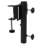Pickup Flagpole Mount Firm Support Steel Universal Truck Flagpole Holder for Most Pickups Black