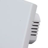 LED Smart Thermostat 7 Day Programmable Smart Wireless Home Thermostat Controller Panel for Electric Heating AC95‑240V White