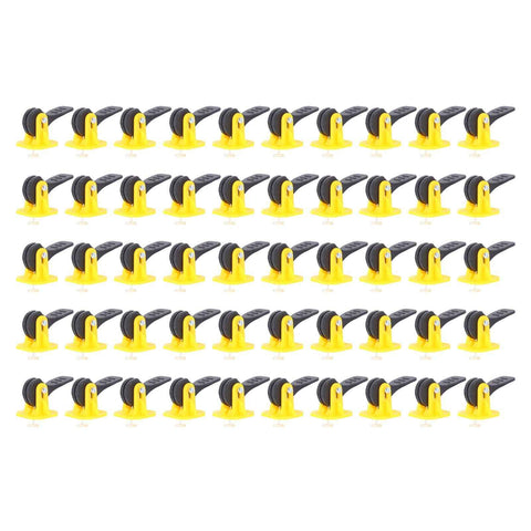 50pcs Tile Leveler Tile Tools Needle Exchangeable Reusable Tile Spacers Leveling System for 2mm‑6mm Tile Gap Leveling Installation In Australia - Darrahopens
