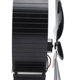 Heat Powered Stove Fan 7 Blade Moon Model Silent Operation Circulating Warm Air Highly Efficient Log Burner Fan For Wood Stove Accessories Black
