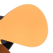 Wood Stove Fan 4 Blades Fireplace Fan Heat Powered Fast Warm Circulation Moon Star Pattern Termal Fan for Camping Outdoor Gold
