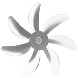 Stove Fan Aluminum Alloy Blade 7 Blades Easy Installation Universal Fireplace Fan Blade Replacement for Fireplace Fan Silver In Australia - Darrahopens
