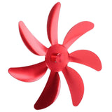 Stove Fan Aluminum Alloy Blade 7 Blades Easy Installation Universal Fireplace Fan Blade Replacement for Fireplace Fan Red In Australia - Darrahopens