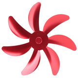 Stove Fan Aluminum Alloy Blade 7 Blades Easy Installation Universal Fireplace Fan Blade Replacement for Fireplace Fan Red In Australia - Darrahopens