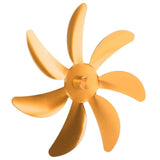 Stove Fan Aluminum Alloy Blade 7 Blades Easy Installation Universal Fireplace Fan Blade Replacement for Fireplace Fan Gold In Australia - Darrahopens