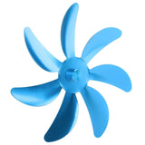 Stove Fan Aluminum Alloy Blade 7 Blades Easy Installation Universal Fireplace Fan Blade Replacement for Fireplace Fan Blue In Australia - Darrahopens