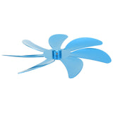 Stove Fan Aluminum Alloy Blade 7 Blades Easy Installation Universal Fireplace Fan Blade Replacement for Fireplace Fan Blue In Australia - Darrahopens