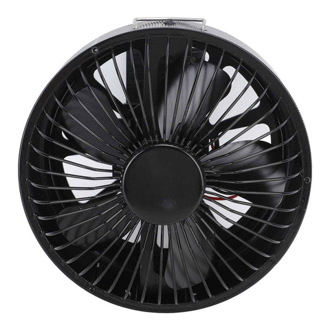 Round Fireplace Fan Heat Powered Stove Fan Aluminum Alloy Wood Burner Kerosene Stove Fan for Household Use