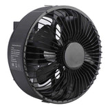 Round Fireplace Fan Heat Powered Stove Fan Aluminum Alloy Wood Burner Kerosene Stove Fan for Household Use