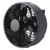 Round Fireplace Fan Heat Powered Stove Fan Aluminum Alloy Wood Burner Kerosene Stove Fan for Household Use