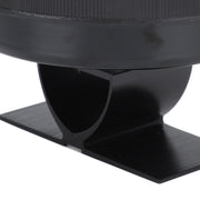 Round Fireplace Fan Heat Powered Stove Fan Aluminum Alloy Wood Burner Kerosene Stove Fan for Household Use