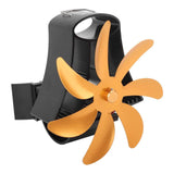 Wood Stove Fan Pipe Fireplace Fan 7 Blades Stove Fan On Chimney Silent Motors Heat Powered Wood Stove Fan Magnetic Wall Mount Gold In Australia - Darrahopens