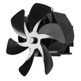Wood Stove Fan Heat Powered 6 Blades Hanging Stove Fan Silent Flue Pipe Hanging Fireplace Fan Eco Friendly Wall Mount Black In Australia - Darrahopens
