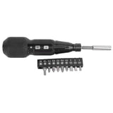 Cordless Electric Screwdriver with LED Light Alloy Steel 900mAh USB Charging Electric Manual 2 in 1 Power Screwdriver Set Black In Australia - Darrahopens