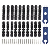 Solar Connectors with 10 Pairs Male Female Plug Spanners Waterproof Flame Retardant Solar Panel Cable Connectors In Australia - Darrahopens
