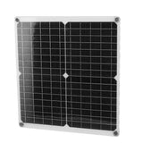 Solar Panel Charge Controller Set Monocrystalline Silicon 25W 10A Fast Charging Battery Free Drive Solar Panel Regulator for Lights Power Tools
