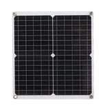 Solar Panel Charge Controller Set Monocrystalline Silicon 25W 10A Fast Charging Battery Free Drive Solar Panel Regulator for Lights Power Tools