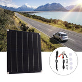 18V 25W Monocrystalline Solar Panel Kit Battery Free Direct Drive IP70 Solar Panel with 100A Fast Charging Controller
