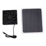 Solar Panel 5.5W Monocrystalline Silicon High Efficiency Intelligent Charging Portable Solar Panel Kit for Car Outdoor Camping