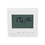 Smart Thermostat 4500W Button Control Water Heating Thermostat for Home Office Market Hotel AC90V to 240V White