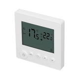 Smart Thermostat 4500W Button Control Water Heating Thermostat for Home Office Market Hotel AC90V to 240V White