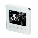 Digital Thermostat Screen Programmable Home Thermostat with 3 Meter Sensor Line for Electric Floor Heating Home Hotel Office AC90‑240V White Without WiFi In Australia - Darrahopens