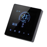 16A Digital Thermostat with LCD Display Programmable Thermostat Electric Heating Thermostat for Home Office Hotel AC 90V‑240V Black WiFi In Australia - Darrahopens