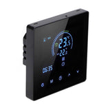 16A Digital Thermostat with LCD Display Programmable Thermostat Electric Heating Thermostat for Home Office Hotel AC 90V‑240V Black WiFi In Australia - Darrahopens