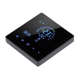 16A Digital Thermostat with LCD Display Programmable Thermostat Electric Heating Thermostat for Home Office Hotel AC 90V‑240V Black WiFi