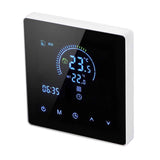 16A Digital Thermostat with LCD Display Programmable Thermostat Electric Heating Thermostat for Home Office Hotel AC 90V‑240V White Without WiFi In Australia - Darrahopens