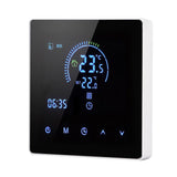 16A Digital Thermostat with LCD Display Programmable Thermostat Electric Heating Thermostat for Home Office Hotel AC 90V‑240V White Without WiFi In Australia - Darrahopens