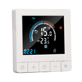 Programmable Smart Thermostat Electric Heating Smart Thermostat Digital LCD Display Temperature Controller for Home Hotels AC 90V‑240V 16A Regular Style