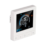 Programmable Smart Thermostat Electric Heating Smart Thermostat Digital LCD Display Temperature Controller for Home Hotels AC 90V‑240V 16A Regular Style