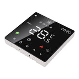 3A Digital Thermostat with LCD Display Smart Programmable Thermostat with Touchscreen Hydronic Boiler Thermostat AC 90V‑240V Without WiFi