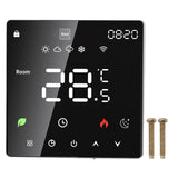 16A Smart Thermostat LCD Color Touchscreen PC Programmable Electric Heating Thermostat for Home Hotel Office AC 90 to 240V WiFi In Australia - Darrahopens