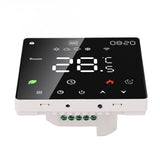 16A Smart Thermostat LCD Color Touchscreen PC Programmable Electric Heating Thermostat for Home Hotel Office AC 90 to 240V WiFi In Australia - Darrahopens
