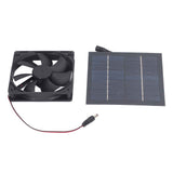 Solar Panel Fan Kit 20W IP65 Waterproof for Outside Small Chicken Coops Greenhouses Sheds Pet Houses Window Exhaust In Australia - Darrahopens