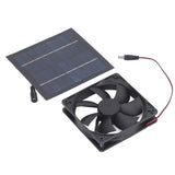 Solar Panel Fan Kit 20W IP65 Waterproof for Outside Small Chicken Coops Greenhouses Sheds Pet Houses Window Exhaust In Australia - Darrahopens