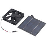 Solar Panel Fan Kit 20W IP65 Waterproof for Outside Small Chicken Coops Greenhouses Sheds Pet Houses Window Exhaust In Australia - Darrahopens