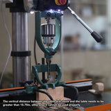 Square Tenon Converter Bench Drill Converter Bench Drill Square Hole Accessories Location Tool Drill Accessories 65‑60mm