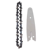 Mini Chain Guide Bar Combo Manganese Steel Faster Speed High Hardness Smooth Cutting Chainsaw Chain Guide Bar Replacement 4inch with 1/4 28 Links Chain In Australia - Darrahopens
