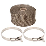 Fireproof Pipe Wrap Pipe Insulation Webbing Anti Scald Chimney Protective Wrap with 2 Clips for Furnace Tube Motorcycle Exhaust Pipes In Australia - Darrahopens