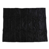 Fireplace Blanket Black Oxford Fabric 2 Layers Cotton Hook and Loop Fireplace Draft Stopper for Home Indoor Winter 39x32in In Australia - Darrahopens
