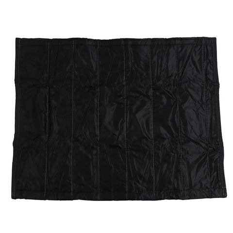 Fireplace Blanket Black Oxford Fabric 2 Layers Cotton Hook and Loop Fireplace Draft Stopper for Home Indoor Winter 39x32in In Australia - Darrahopens