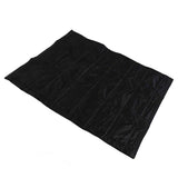 Fireplace Blanket Black Oxford Fabric 2 Layers Cotton Hook and Loop Fireplace Draft Stopper for Home Indoor Winter 39x32in In Australia - Darrahopens