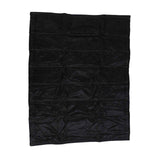 Fireplace Blanket Black Oxford Fabric 2 Layers Cotton Hook and Loop Fireplace Draft Stopper for Home Indoor Winter 39x32in In Australia - Darrahopens
